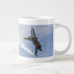 F-16 Ttigervrider och kolvar Jumbo Mugg