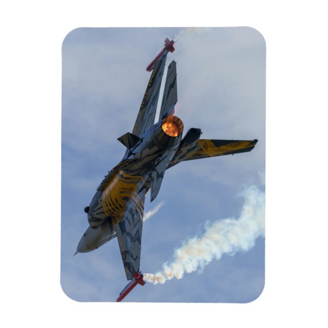 F-16 Ttigervrider och kolvar Magnet (Vertikal)