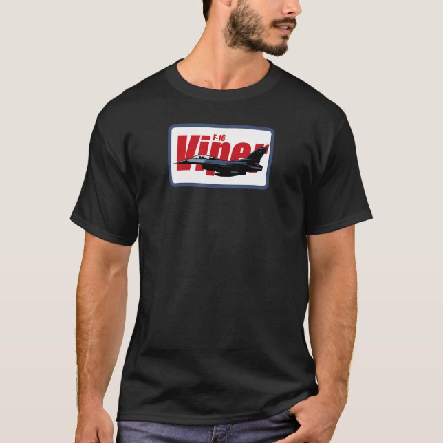 F 16 Viper T Shirt (Framsida)