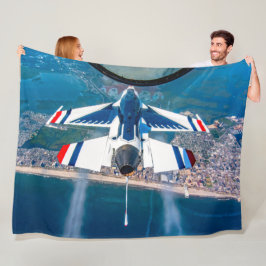 F-16C FALKON FÖR BEKÄMPNING FLEECEFILT