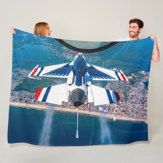 F-16C FALKON FÖR BEKÄMPNING FLEECEFILT (På plats)