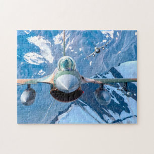 F-16C FIGHTING FALCON - ALASKA (11 x 14 TUM) Pussel