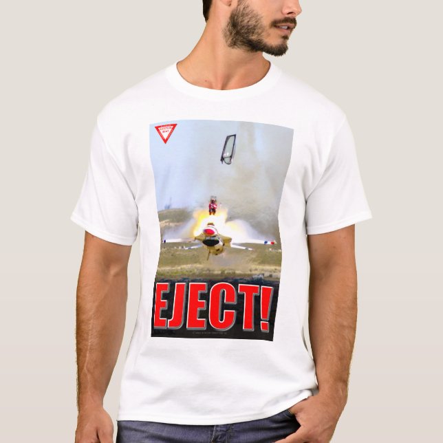 F-16C FIGHTING FALCON - EJT! T SHIRT (Framsida)