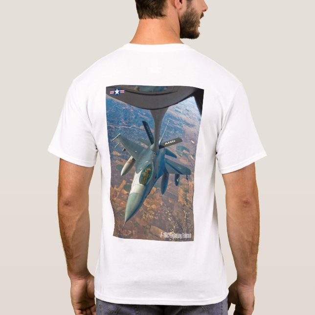 F-16C STRIDANDE FALK T SHIRT (Baksida)