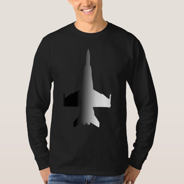 F 18 Hornet T Shirt (Framsida)