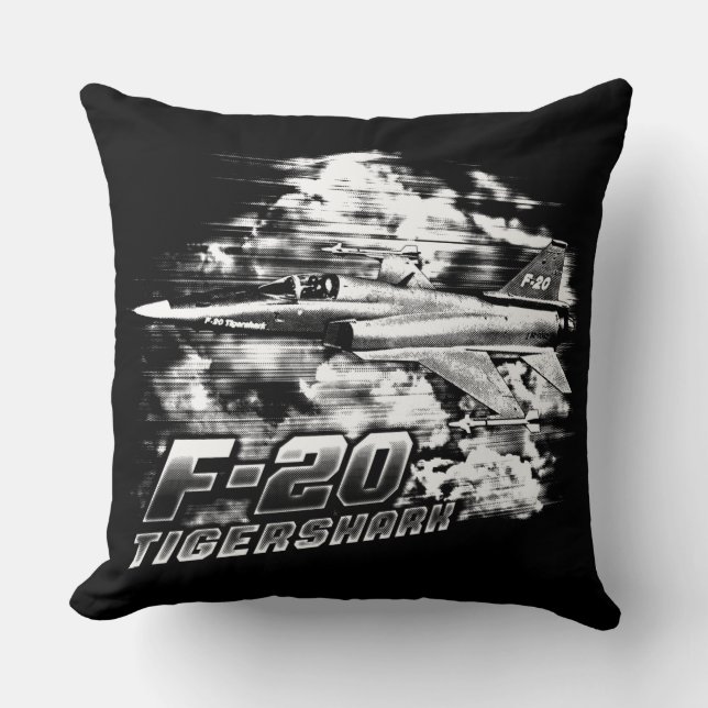 F-20 Tigershark Kudde (Framsida)