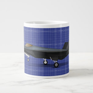 F-22 JUMBO MUGG