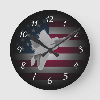 F-22 Militärt snabbinsatsstyrkor Jet Rund Klocka