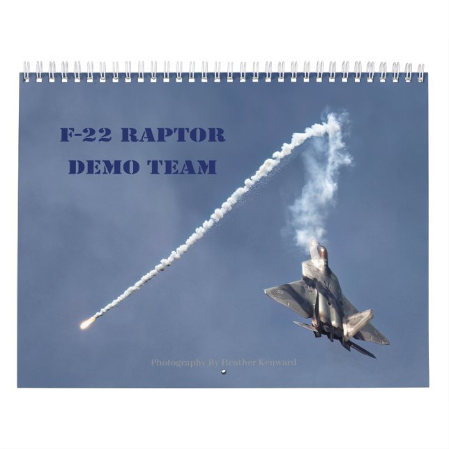 F-22 Raptor Calendar Kalender (Omslag)