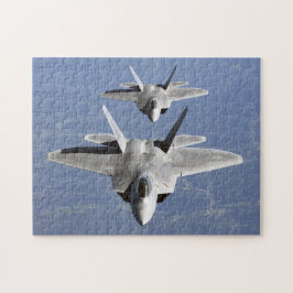 F-22 Raptor Femte Generation Stealth Fighter Jet Pussel