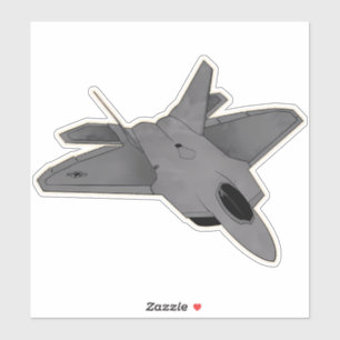 F-22 Raptor, Fighter Jet Klistermärken