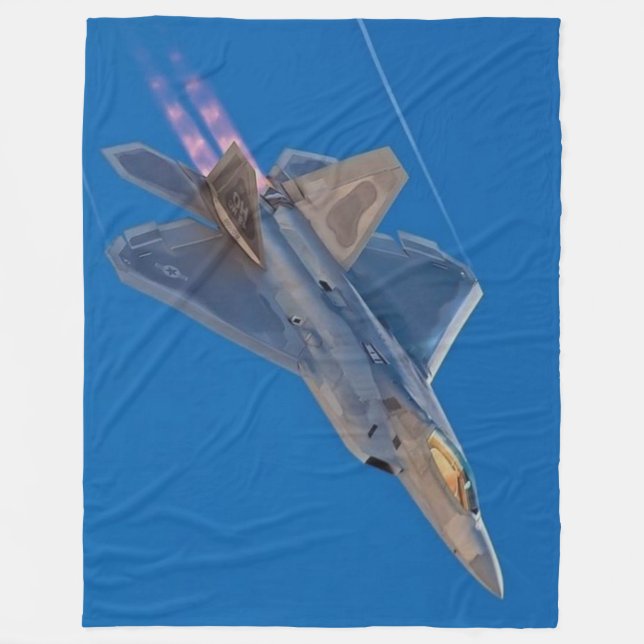 F-22-RAPTOR FLEECEFILT (Framsidan)