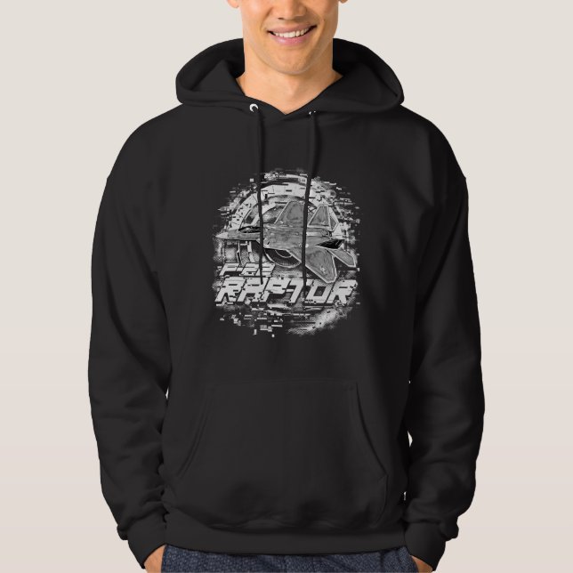 F-22-RAPTOR HOODIE (Framsida)