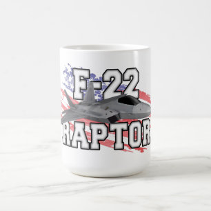 F-22 Raptor Kaffemugg