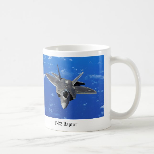 F-22 Raptor Kaffemugg (Höger)