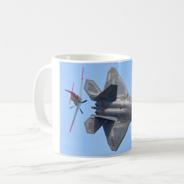 F-22-RAPTOR KAFFEMUGG (Framsida vänster)