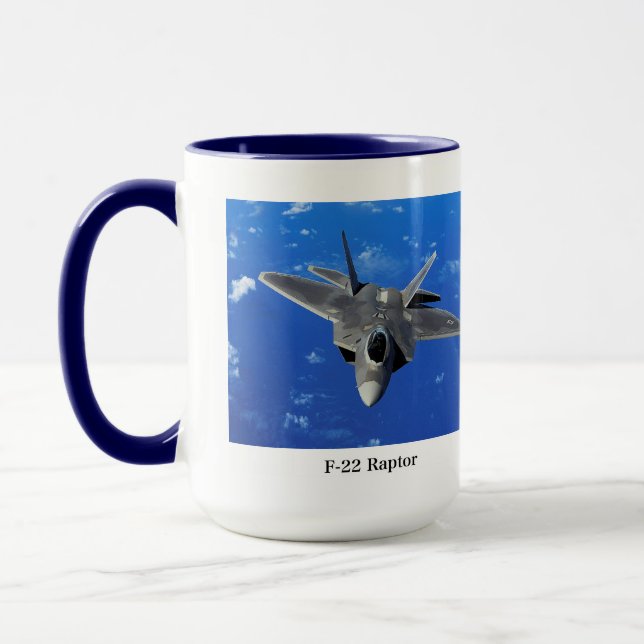 F-22 Raptor Mugg (Vänster)