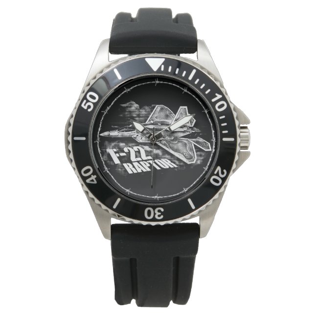 F-22 RAPTOR NULL ARMBANDSUR (Framsida)