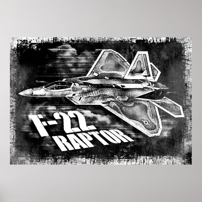 F-22 RAPTOR NULL POSTER (Framsidan)