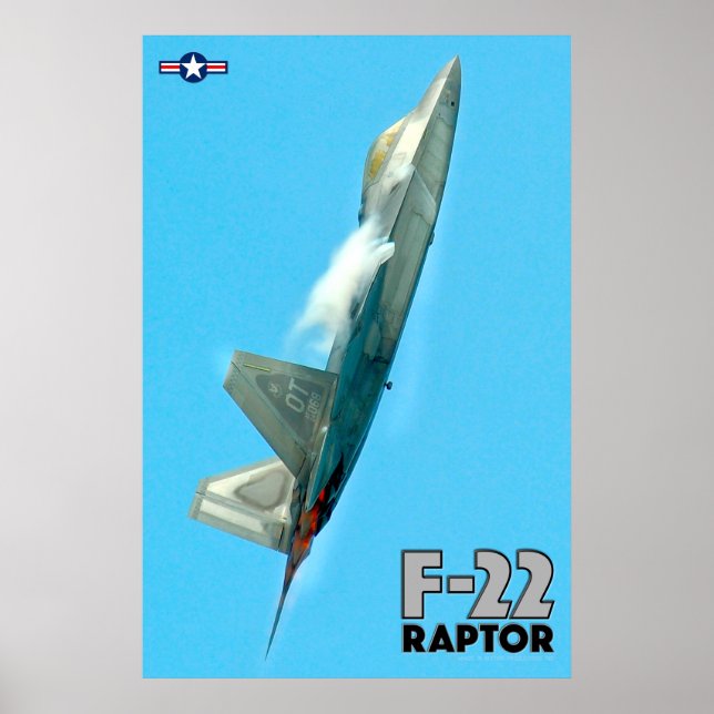 F-22-RAPTOR POSTER (Framsidan)