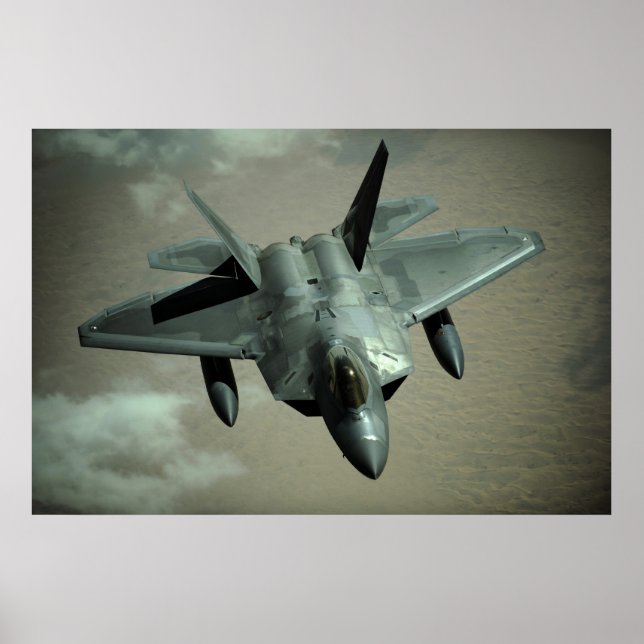 F-22 Raptor Poster (Framsidan)