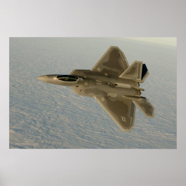 F-22 Raptor Poster (Framsidan)