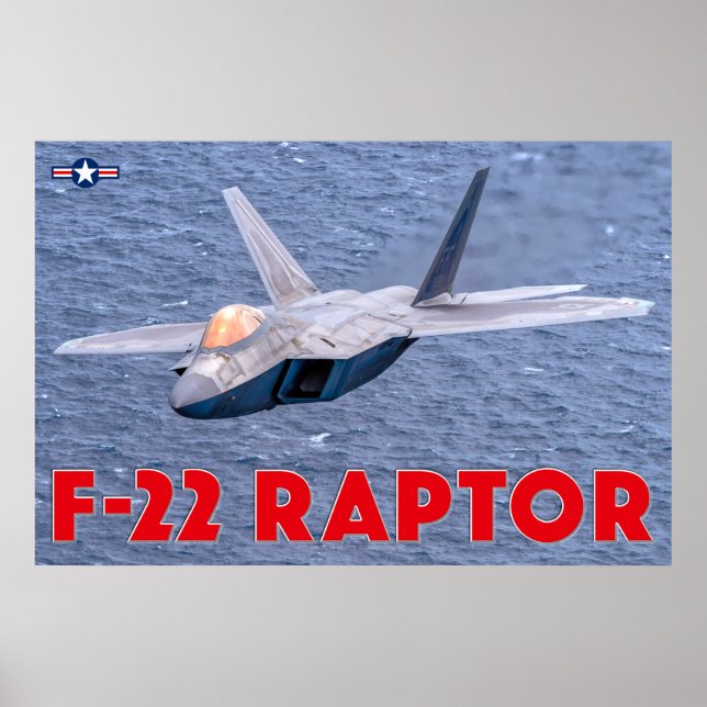 F-22-RAPTOR POSTER (Framsidan)