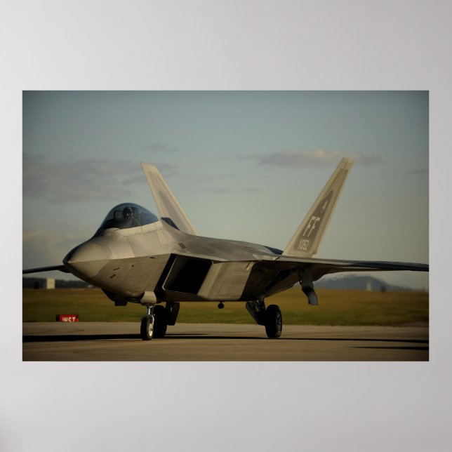 F-22 Raptor Poster (Framsidan)