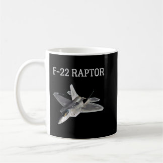 F-22 Raptor Shirt Coola Fighter Jet F22 Raptor Jet Kaffemugg
