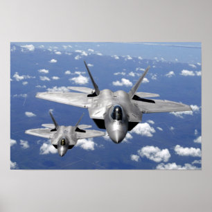 F-22 Raptor Stealth Poster
