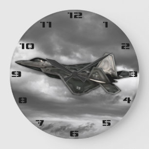 F-22-RAPTOR STOR KLOCKA