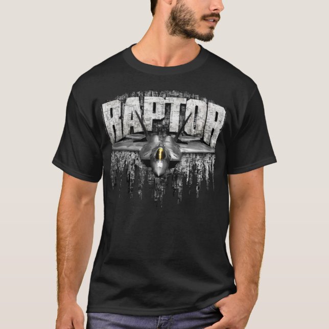 F-22-RAPTOR T SHIRT (Framsida)