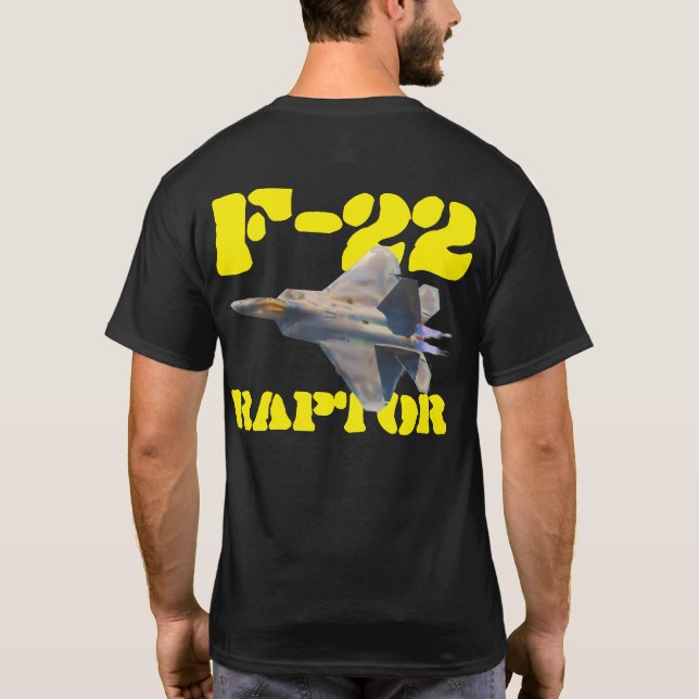 F-22-RAPTOR TEE SHIRT (Baksida)