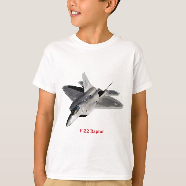 F-22 Raptor Tee Shirt (Framsida)