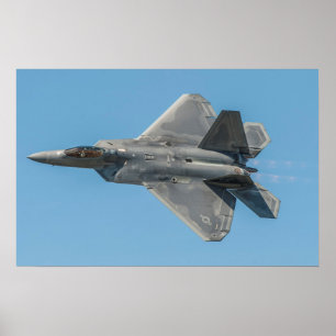 F-22 Raptorflygplan Poster