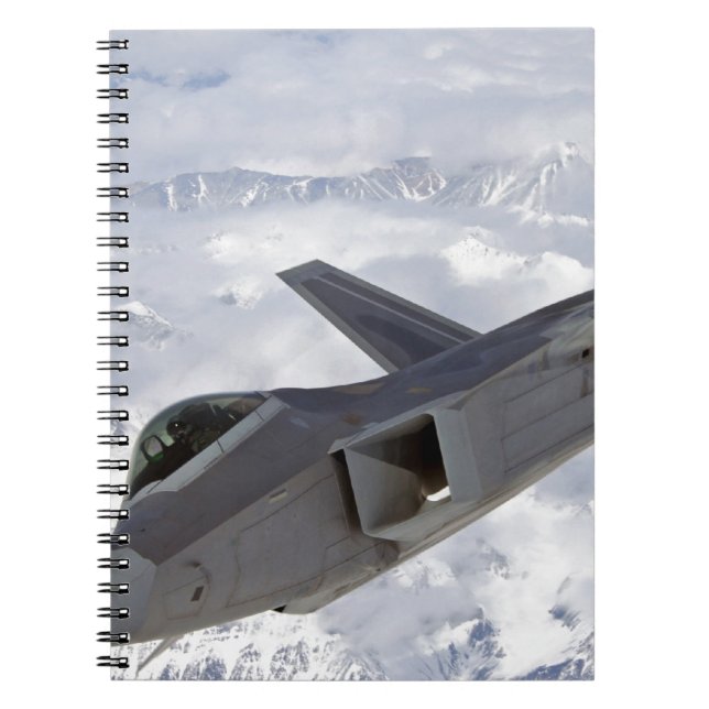 F-22 Rovfågel-Elmendorf AFB Anteckningsbok (Framsidan)
