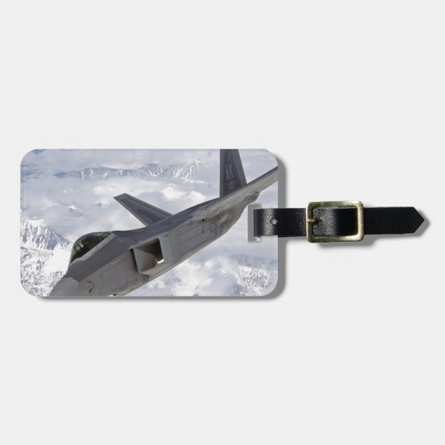 F-22 Rovfågel-Elmendorf AFB Bagagebricka (Horisontell Framsida)