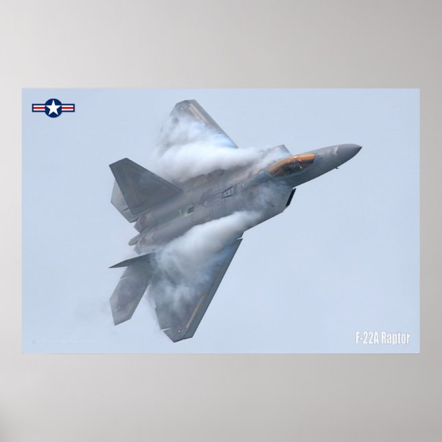 F-22A RAPTOR POSTER (Framsidan)