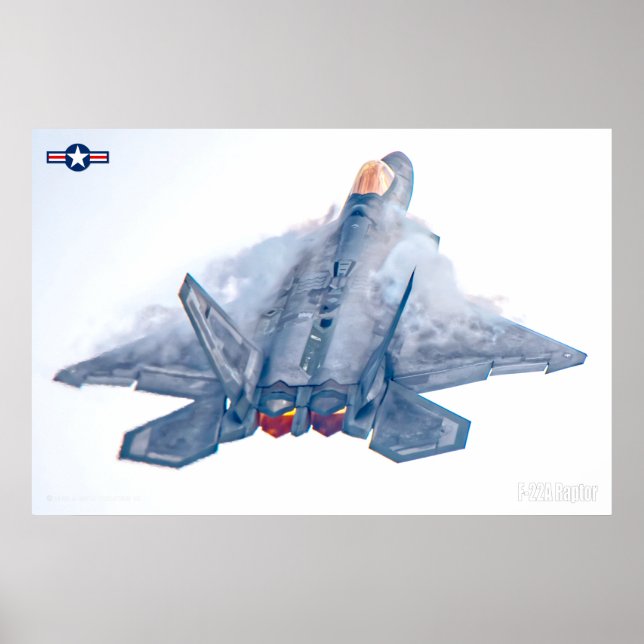 F-22A RAPTOR POSTER (Framsidan)
