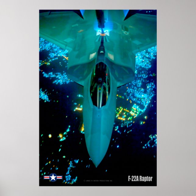 F-22A RAPTOR POSTER (Framsidan)