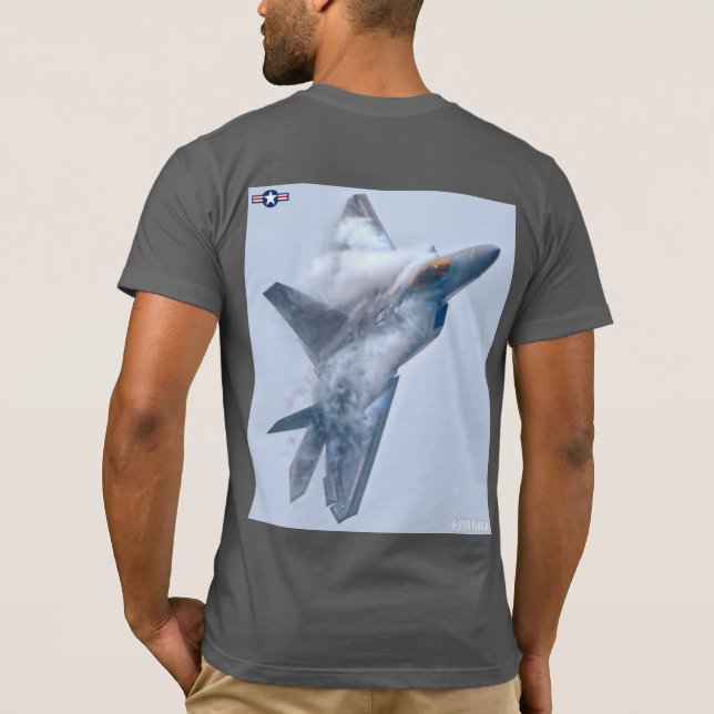 F-22A RAPTOR T SHIRT (Baksida)