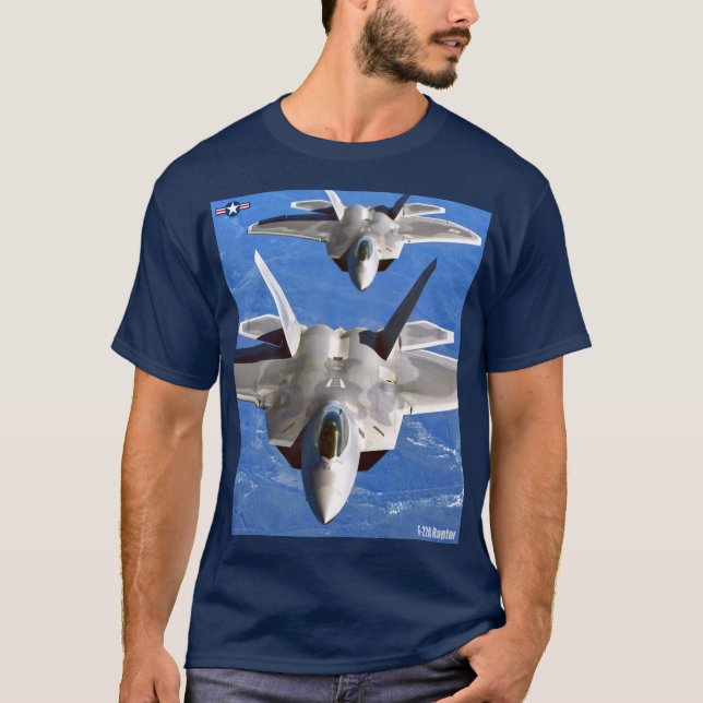 F-22A RAPTOR T SHIRT (Framsida)