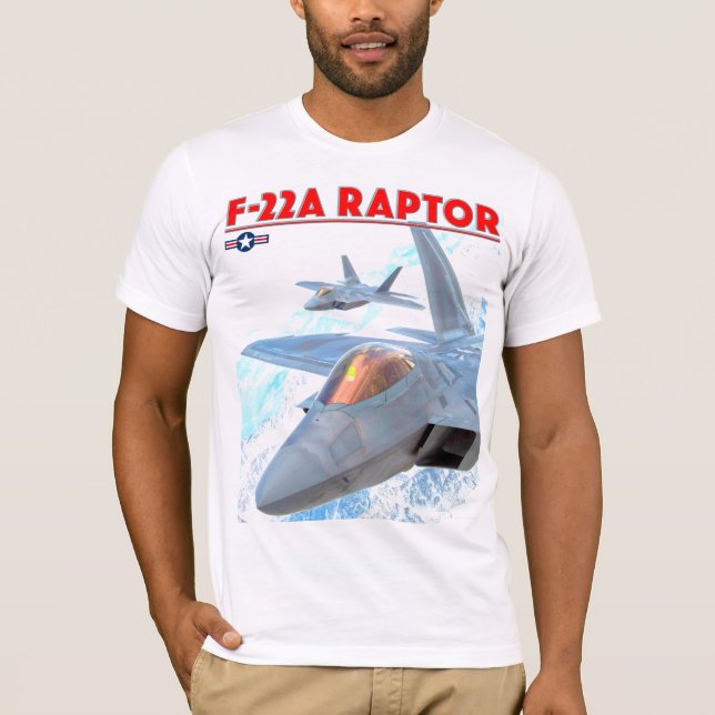 F-22A RAPTOR T SHIRT (Framsida)