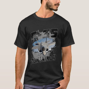 F-35 Blixt II 5:e Generation Stealth Fighter T Shirt