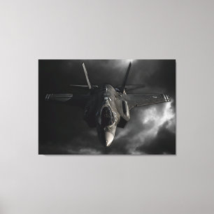 F-35 Blixt II Canvastryck
