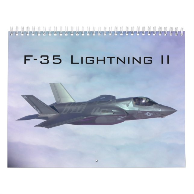 F-35 Blixt II Kalender (Omslag)