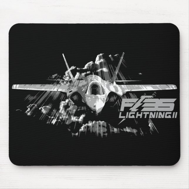 F-35 blixt II Mousepad Musmatta (Framsidan)