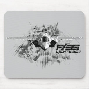 F-35 blixt II Mousepad Musmatta