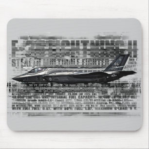 F-35 Blixt II Mousepad Musmatta