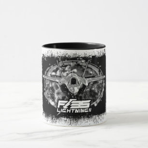 F-35 Blixt II Mugg
